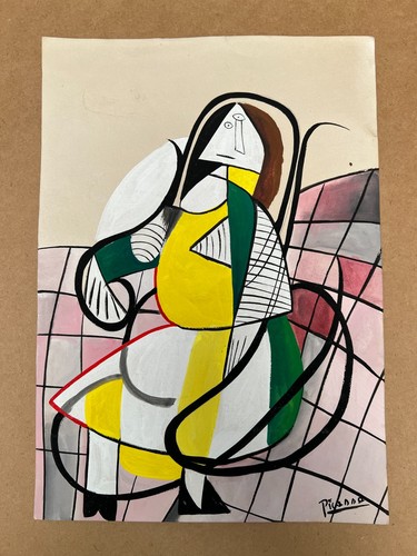 Pablo picasso - picasso, (handgemacht)