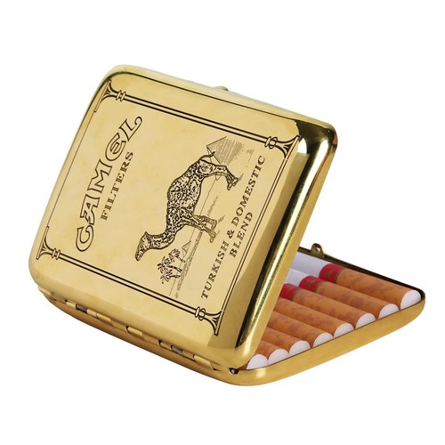 Zigarettenetui retro kupfer - zigarettenetui,