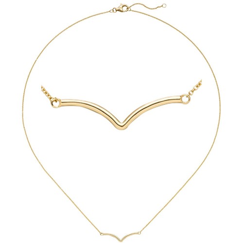 Zarte halskette 585 gold - zarte,