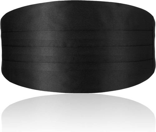 Satin kummerbund herren - satin,