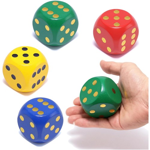 Holzwürfel 4er set - holzwürfel, bunt