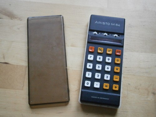 Antiker taschenrechner aristo - taschenrechner, "aristo