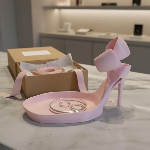 High heel schmuckschale leicht - schmuckschale,