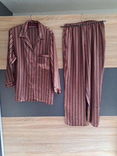 Damen schlafanzug satin - schlafanzug,