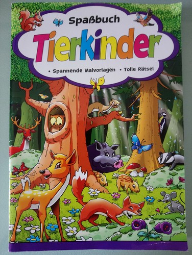Spaßbuch tierkinder - spaßbuch,
