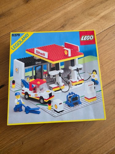 Lego 6378 shell tankstelle - shell,