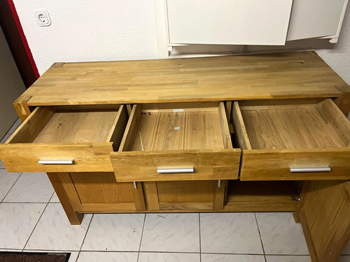 Holz anrichte sideboard - anrichte/sideboard, braun