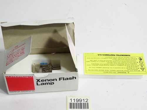 Hamamatsu xenon flash lamp - flash,