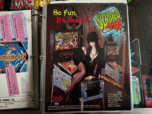 Bally pinball machine - machine, flyer