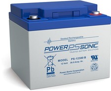 Powersonic 12380 12v 38ah - powersonic,