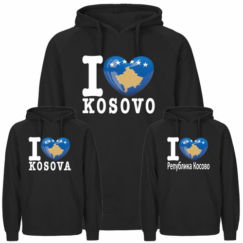 Hoodie love kosovo herren - kosovo, wm