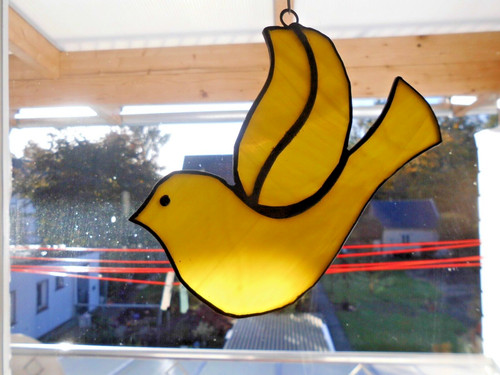Fensterbild handarbeit - fensterbild,