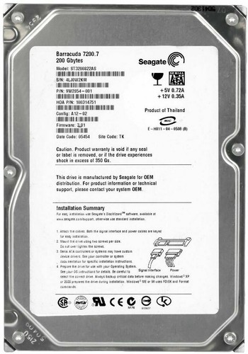 Festplatte seagate barracuda - festplatte,