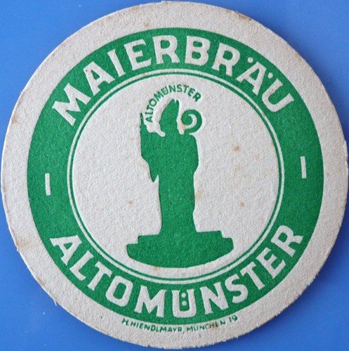 Alter bierdeckel maierbräu - alter,