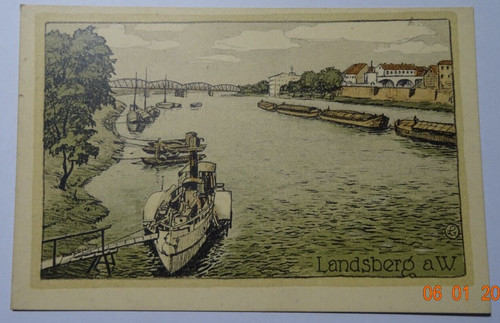 Landsberg warthe dampfer - landsberg,