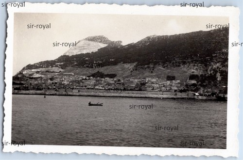Gibraltar 1936 blick vom - 1936,