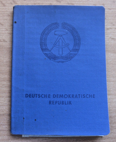 Ddr personalausweis 1983 - ddr,personalausweis, 1983-1990