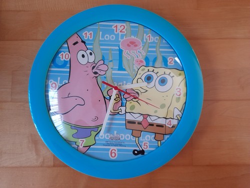 Spongebob und patrick wanduhr - spongebob,