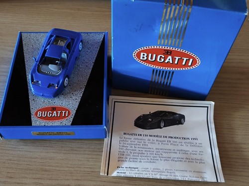 Norev bugatti eb110 1992 ovp - norev,