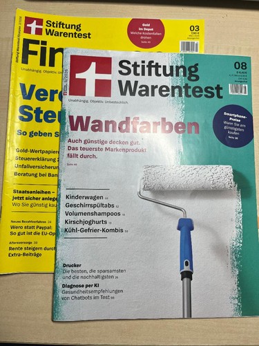 Stiftung warentest august - stiftung,