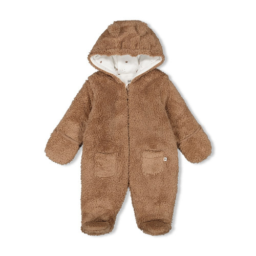 Feetje teddy overall - teddy, hedge