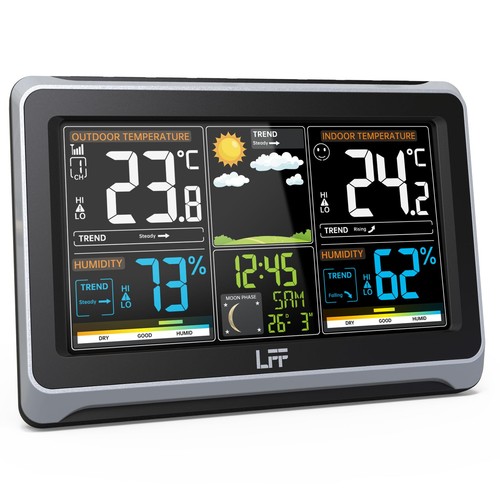 Lff wetterstation farbdisplay - wetterstation,