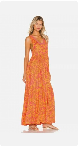 Free people maxikleid tiers - free,