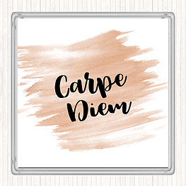 Aquarell carpe diem zitat - diem,