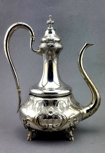 Prunk kaffeekanne 950er silber - prunk,