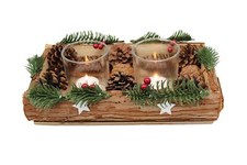 Adventsgesteck mit deko - mit,