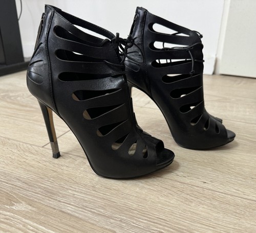 Guess echt leder stiefelette - guess,