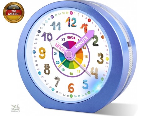 Wecker kinder ohne ticken mit - ticken,