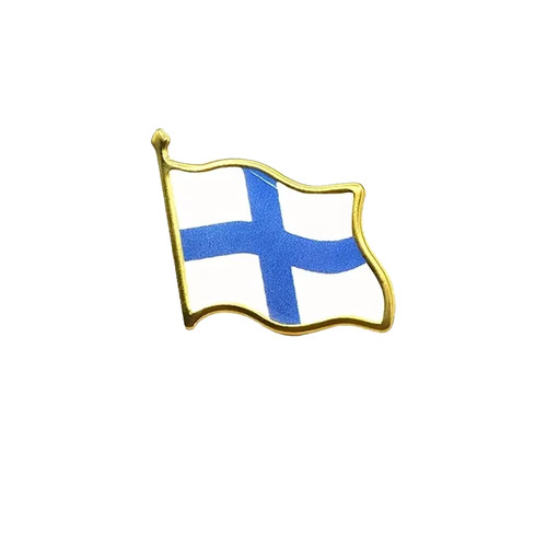 Finnland anstecker pin fahne - pin,