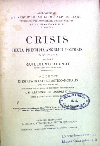 Crisis juxta principia - crisis,