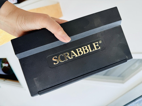 Vintage travel scrabble - vintage,