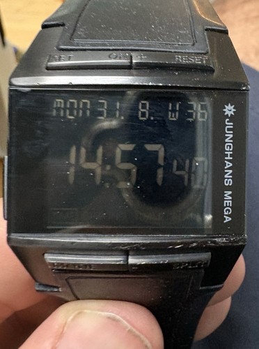 Junghans mega 1000 funkuhr - mega,