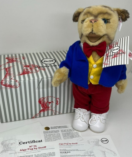 Steiff algy mops teddybär - algy,
