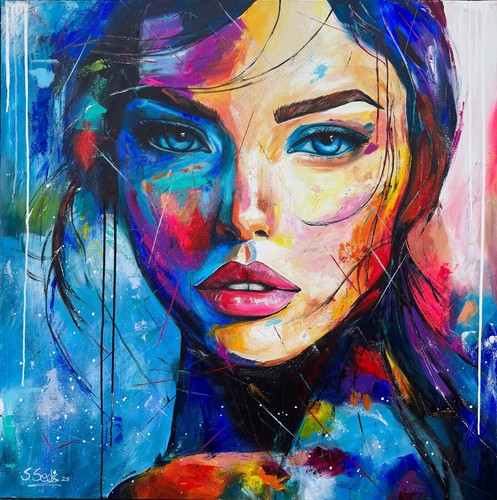 Artist original 110cm - 110cm, x