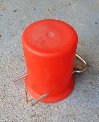 Rote schutzkappe für 5 - rote,