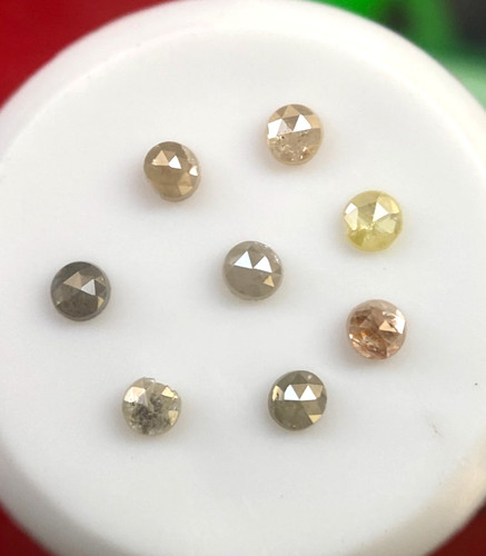Natur diamant lose rund - diamant,