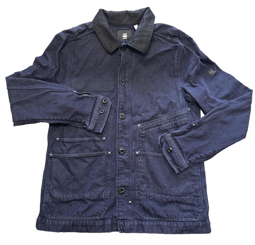 Star raw jacke herren blau - star,