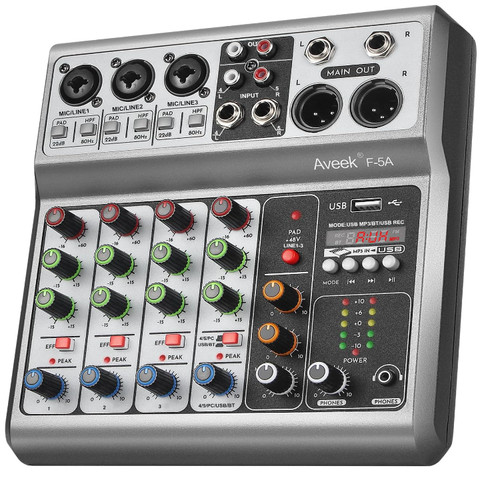 Kanal mixer mit - 5-kanal,