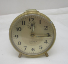 Dugena Leise Duo -  Wecker Tischuhr – goldfarbend – Mechanisch