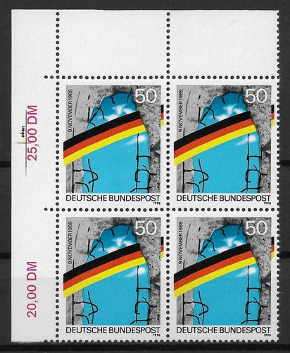Bund 1990 mi 1481 berliner - bund, **