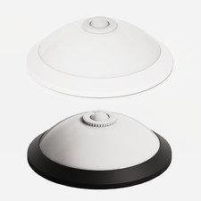 Plafond mit Bewegungsmelder 360° Weiß Schwarz Horoz E27 Beleuchtung