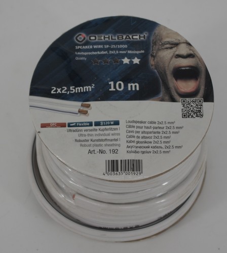 Oehlbach speaker wire - oehlbach,