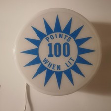 Wand-, Deckenleuchte, Durchmesser 23 cm Höhe 10 cm, Symbol Spielautomat,