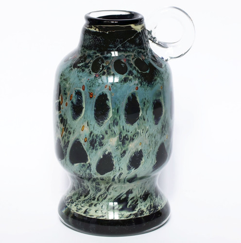 Eisch glas vase pfauenauge - glas,
