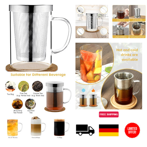 Edelstahl sieb teetasse - sieb,