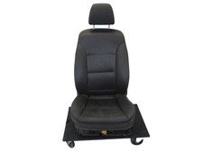 Sitz vorne links Leder schwarz